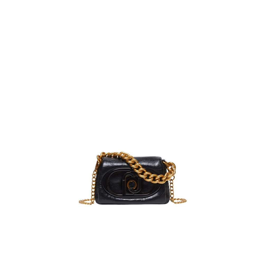 Liu Jo Stijlvolle Mini Puffy Tas Black Dames