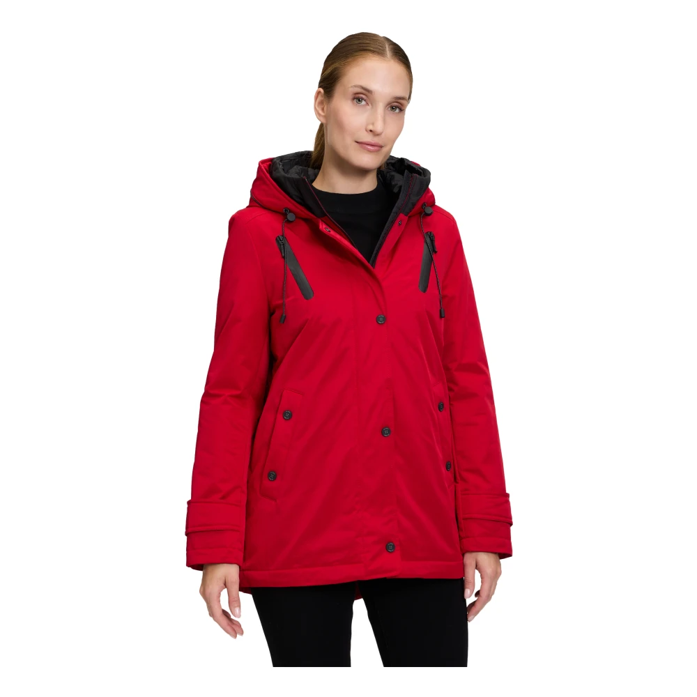 Gil Bret Gewatteerde Winterjas Red Dames