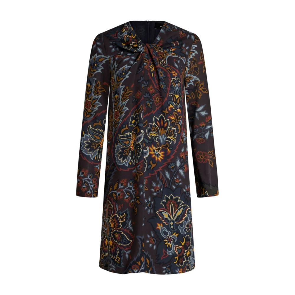 ETRO Elegante Zwarte Jurk voor Vrouwen Multicolor Dames