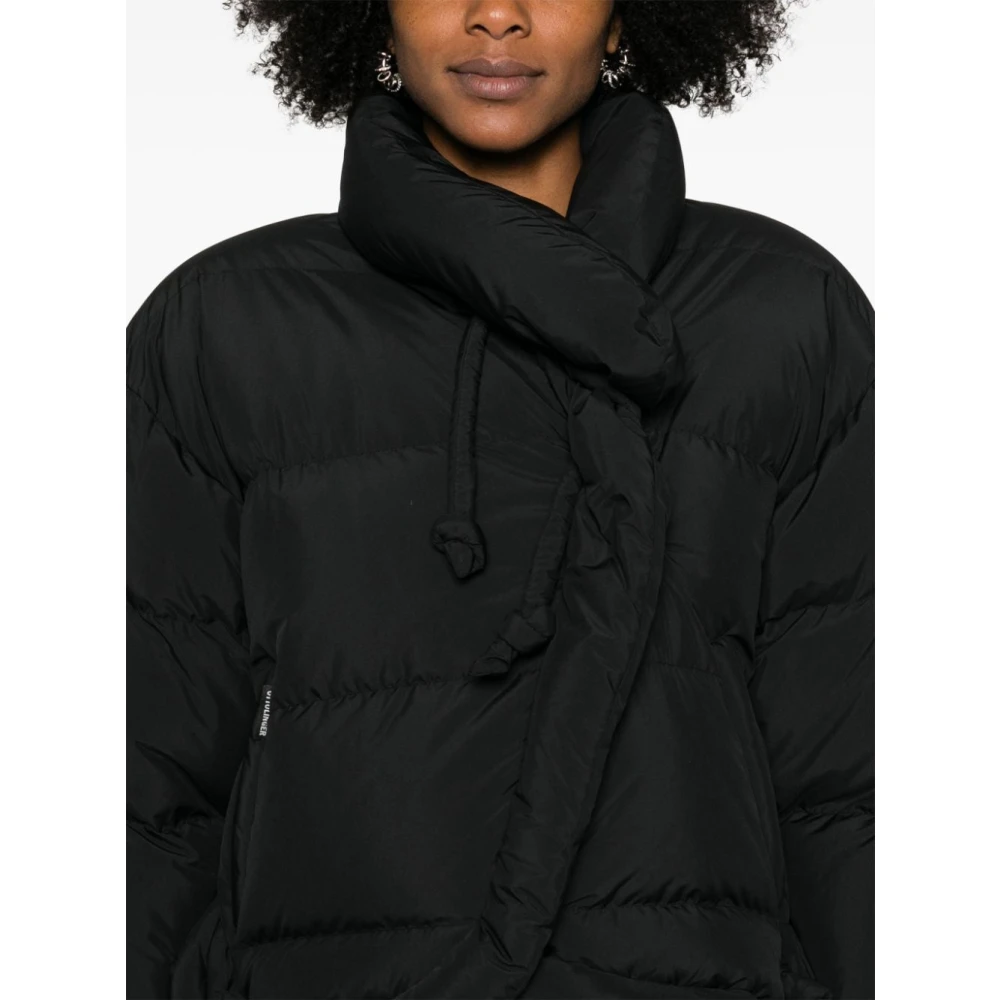 Ottolinger Zwarte Gewatteerde Jas Black Dames