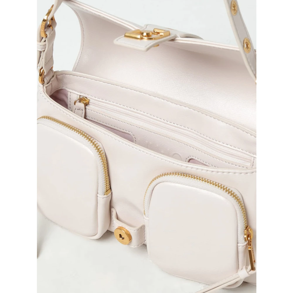 Liu Jo Champagne Schoudertas met Voorvakken Beige Dames