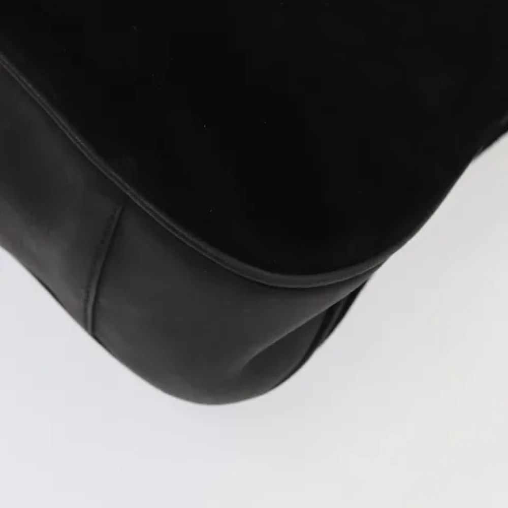 Gucci Vintage Pre-owned Suede gucci-bags Black Dames