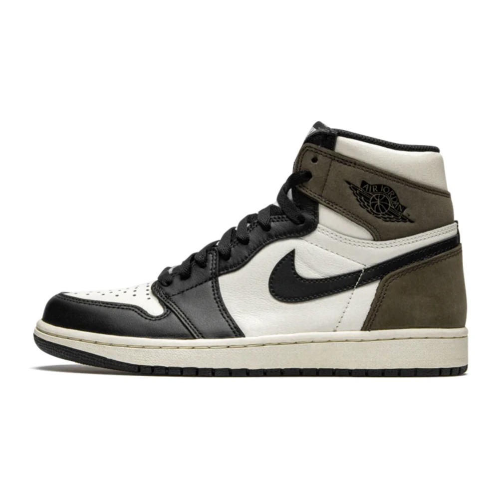 Jordan Multicolor Dark Mocha High Top Sneaker - Male - Trainers - 9 Uk - Sport