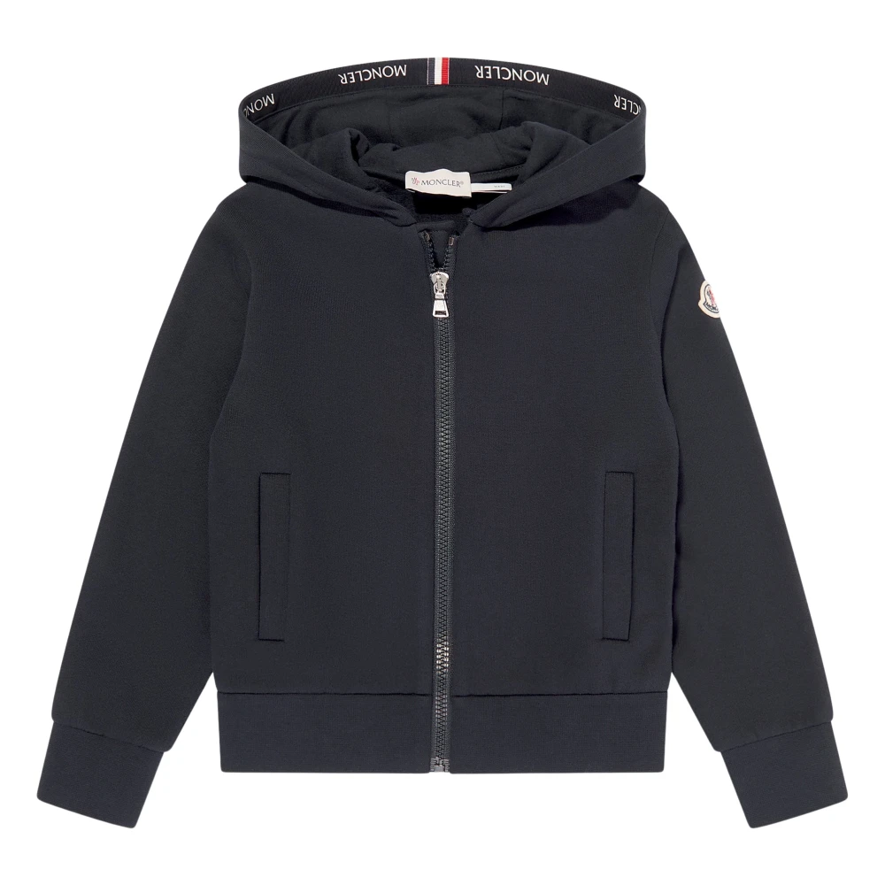 Moncler Men's Blue Zip Up Hoodie