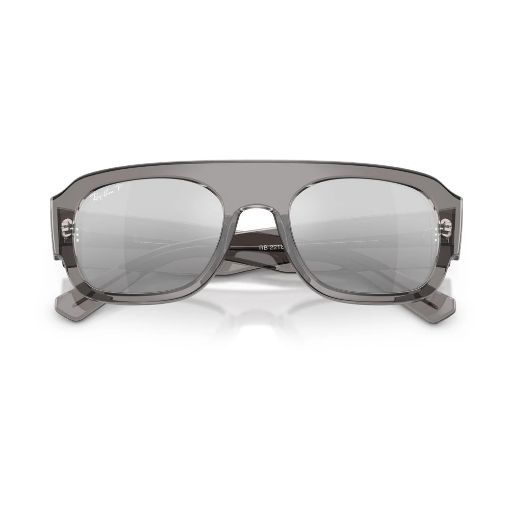 Ray-Ban Unisex Gray Sunglasses, 55 Mm, Rb2218 Sunglasses