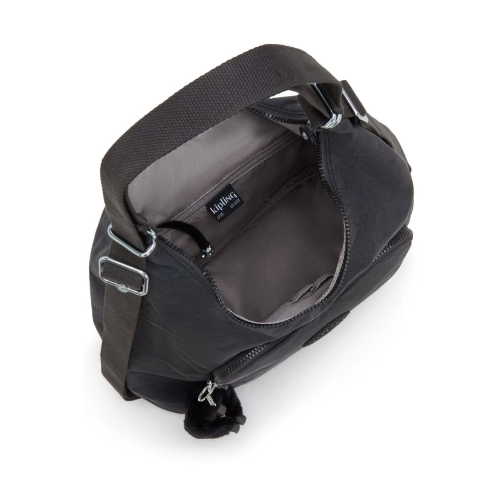 Kipling Omkeerbare Schoudertas Rugzak Stijlvol Black Dames