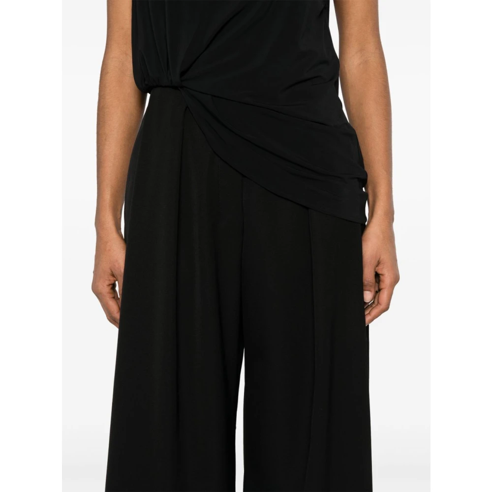 Jacquemus Zwarte elegante damesbroek Black Dames