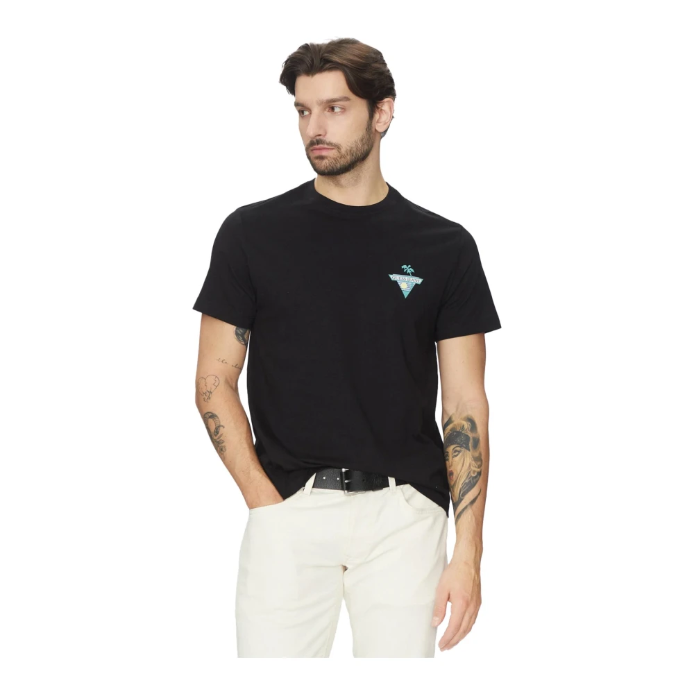 Guess - Tops > T-Shirts - Black - Guess - Modalova