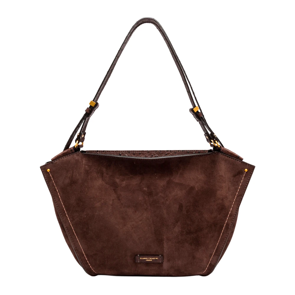 Gianni Chiarini Women's Brown Shoulder Bags, One Size, Bloom