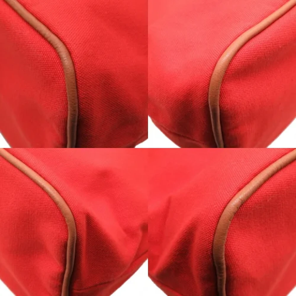 Hermès Vintage Pre-owned Fabric pouches Red Dames