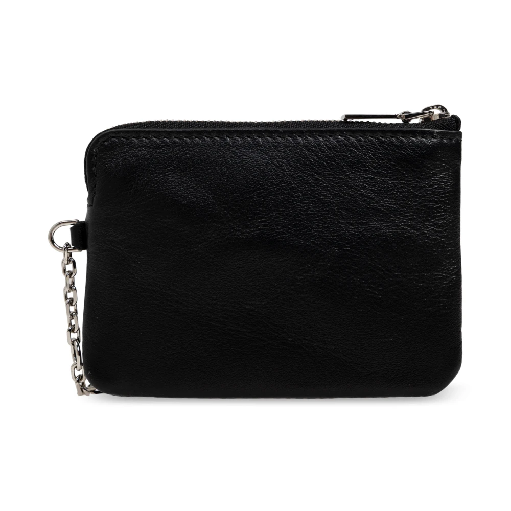 alexander mcqueen Leren etui Black Dames