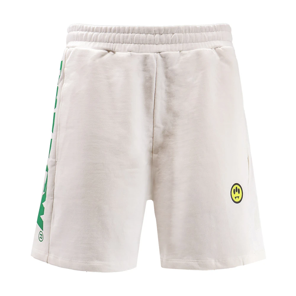 Barrow Beige Casual Shorts - Male - Casual Shorts - Xs - Shorts