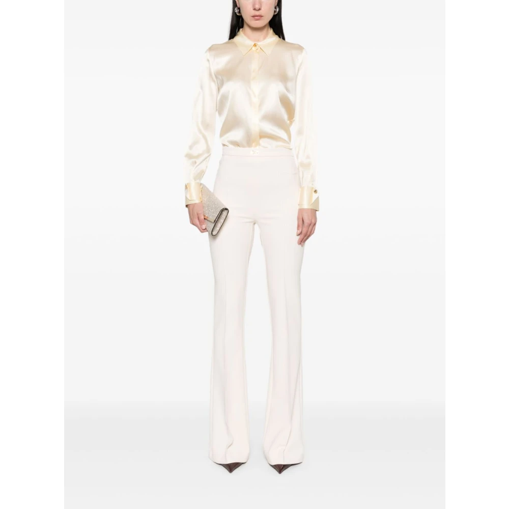 Elisabetta Franchi Giallo Dames Blouses Ss25 Yellow Dames