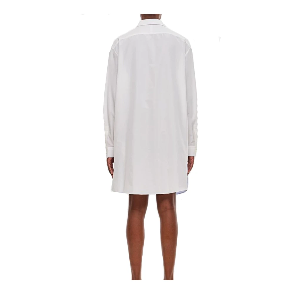 Loewe Witte Overhemdjurk Elegante Stijl White Dames