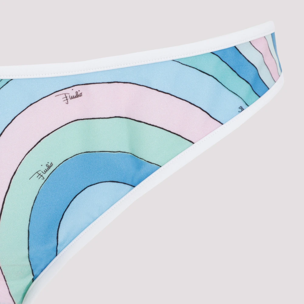 EMILIO PUCCI Geometrische Print Bikini Broekje Multicolor Dames