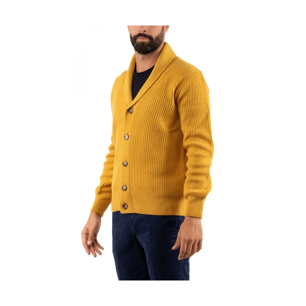 Brooksfield Herenoverhemd Yellow Heren