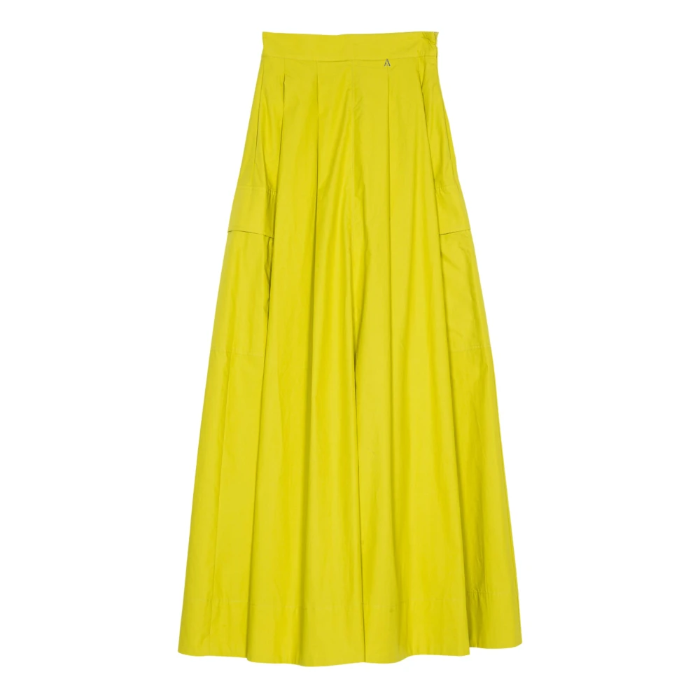 Twinset Groene Rok met Zakken Green Dames