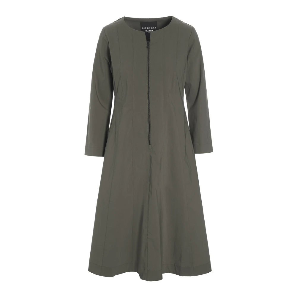Bitte Kai Rand Magic Stretch Jurk Deep Forest Green Dames