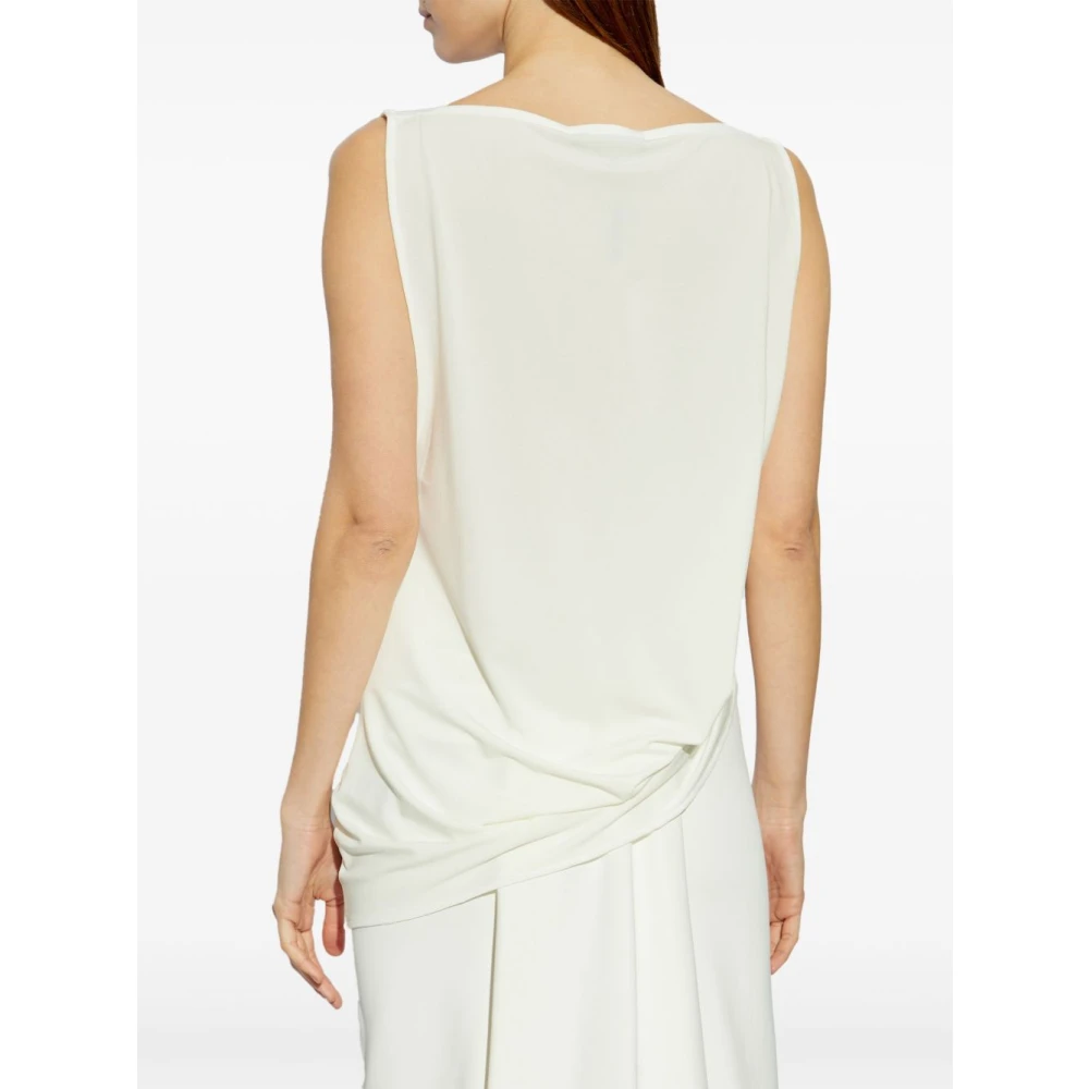 Jacquemus Witte Elegante Top voor Vrouwen White Dames