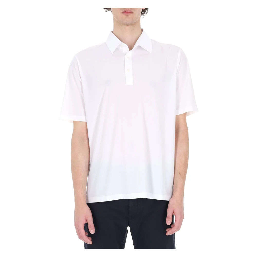 Herno Herr Vit Toppar M, Polo T-Shirt