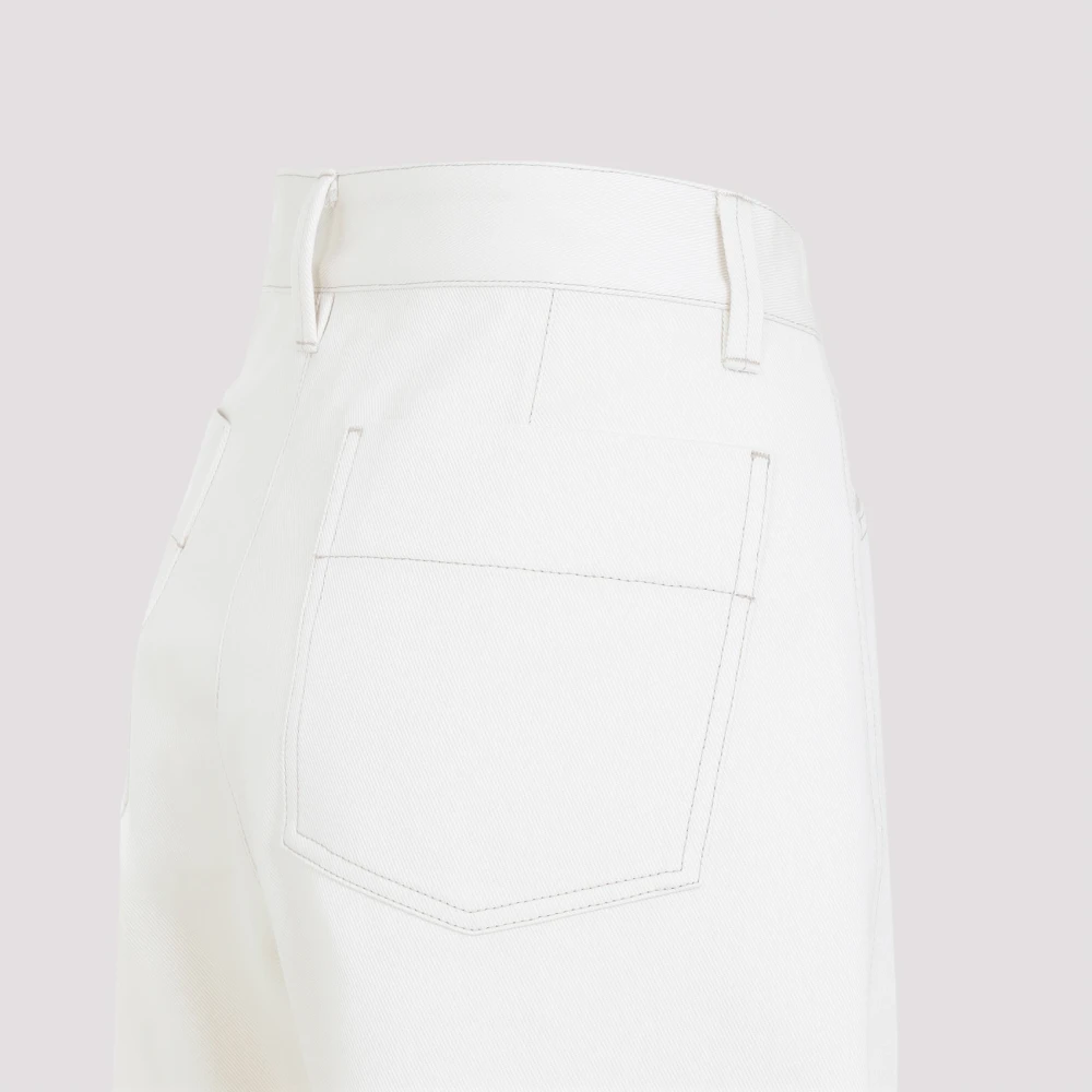 Lemaire Witte Broek voor Vrouwen White Dames