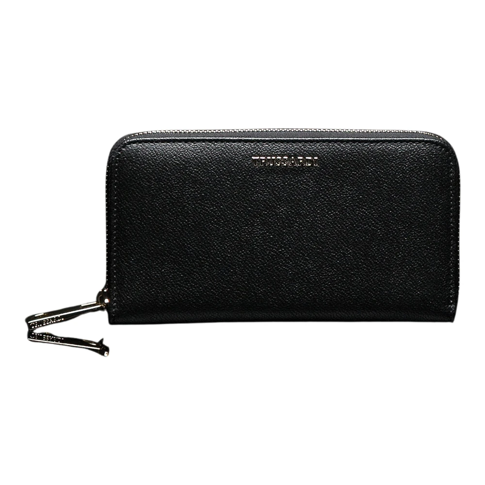 Trussardi Svart Portafoglio Zip-Around