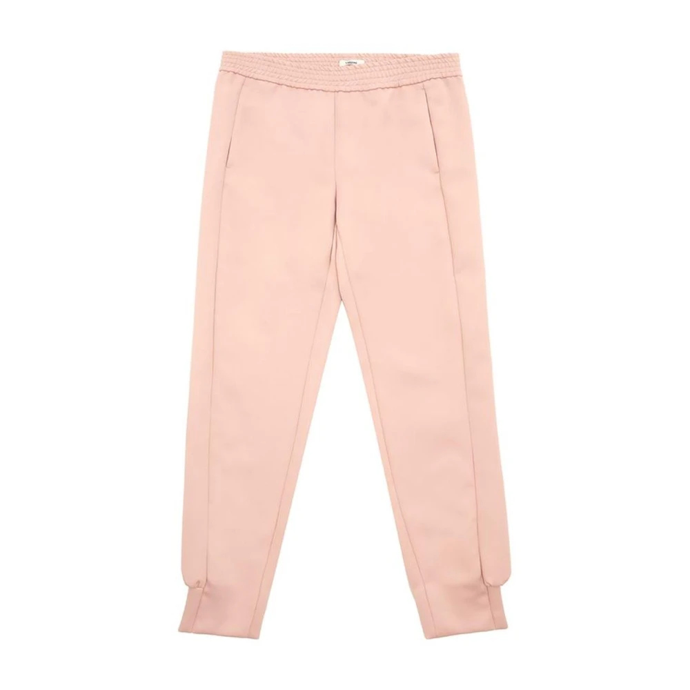 Lardini Hedendaagse Roze Polyester Damesbroek Pink Dames