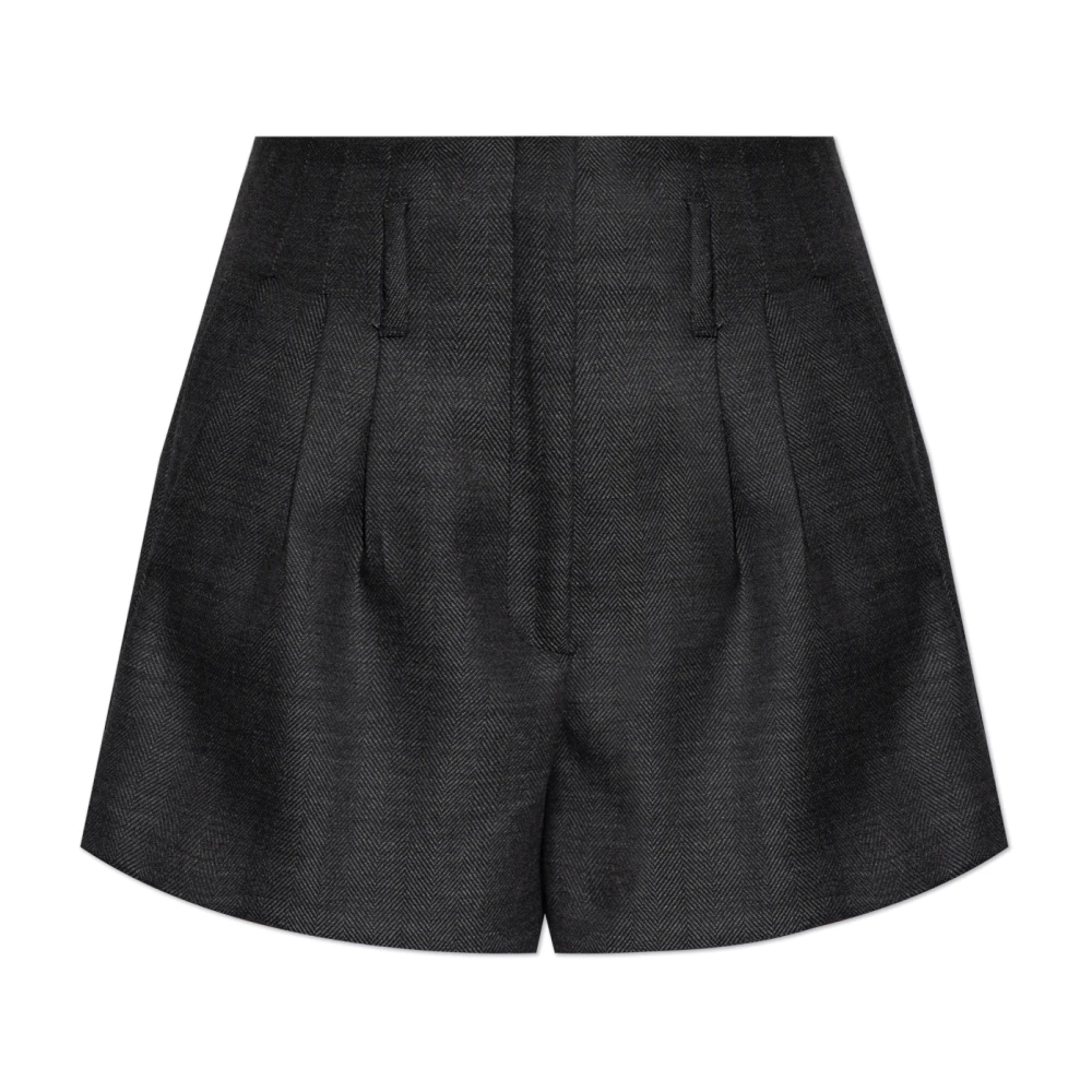 Forte Wollen shorts Gray Dames