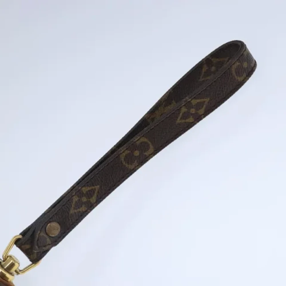 Louis Vuitton Vintage Pre-owned Canvas clutches Brown Unisex