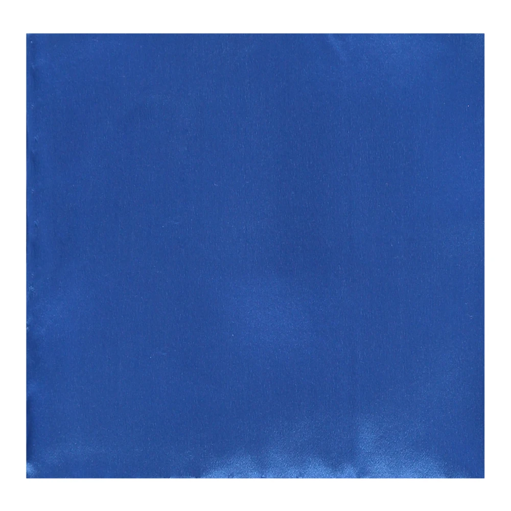 Brioni Zijden Zakdoek Blue Heren