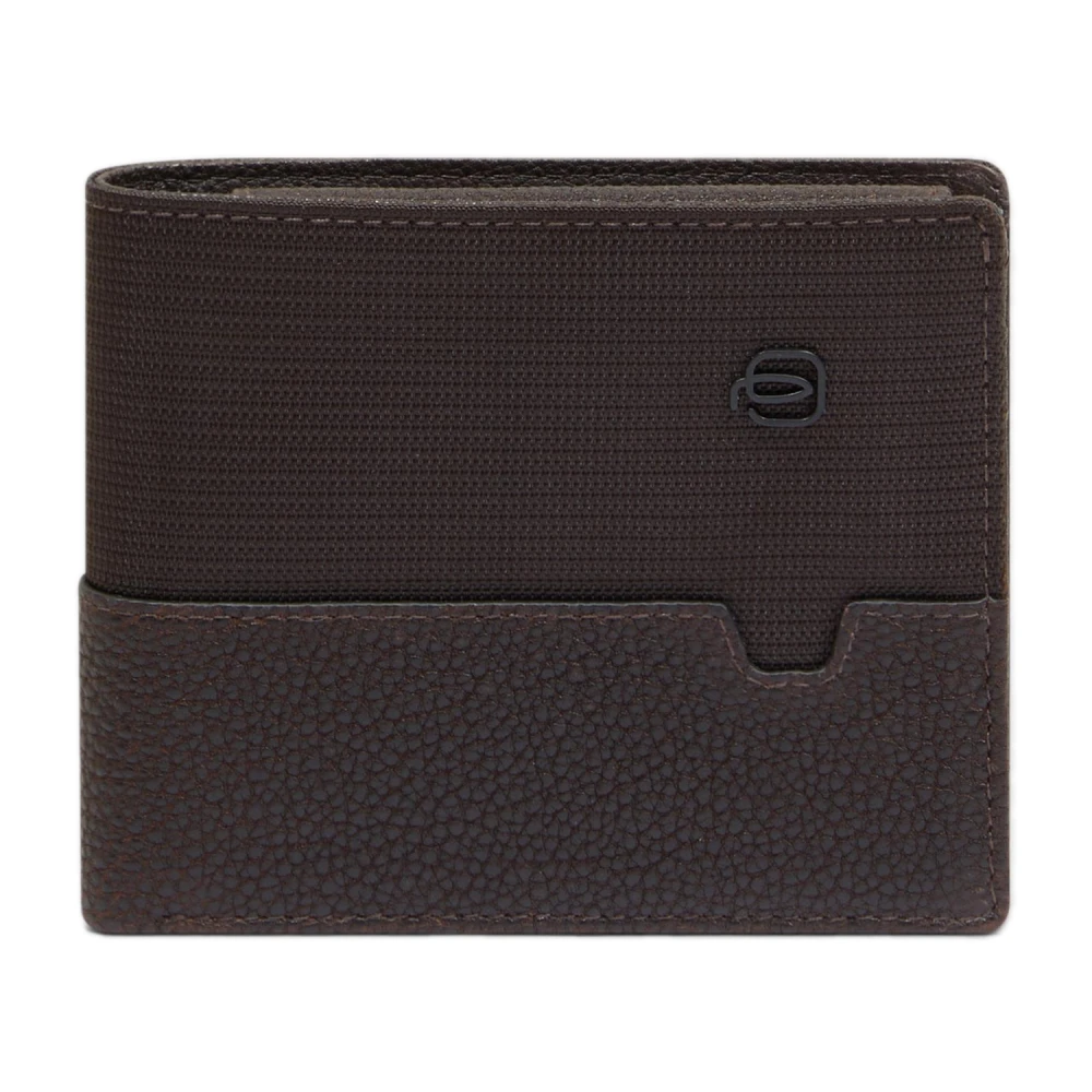Piquadro Homme Marron Accessoires, Brun, Taille: One Size Portefeuille Avec Poche À Monnaie