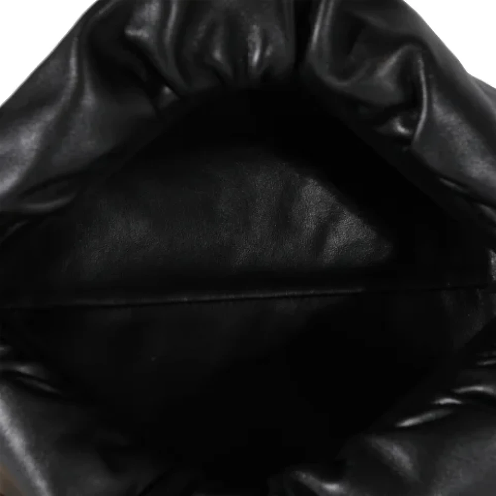 Bottega Veneta Vintage Pre-owned Leather pouches Black Dames