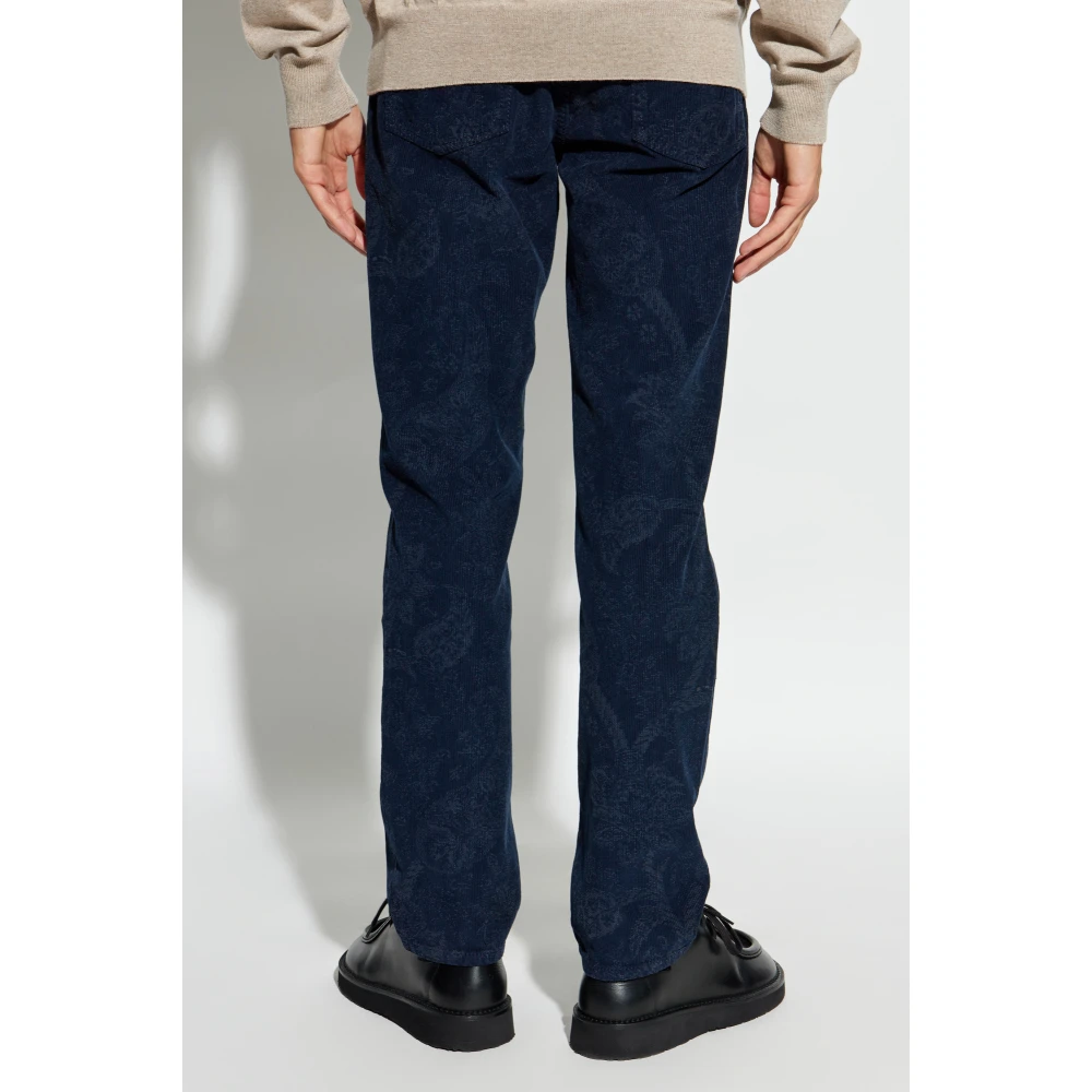 ETRO Ribbroek Blue Heren