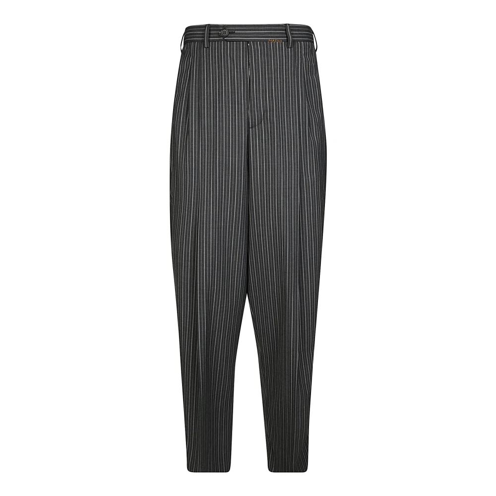 Marni Stijlvolle Pantalone Over voor Mannen Gray Heren