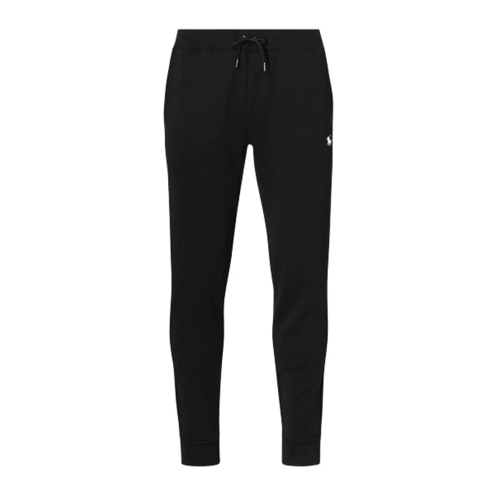 Polo Ralph Lauren Zwarte joggingbroek met verstelbare tailleband Black Heren
