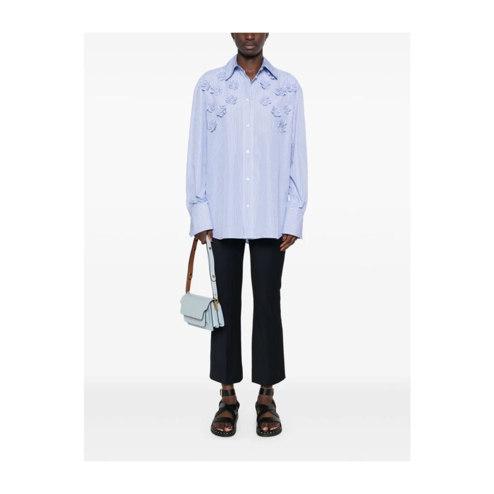 Max Mara Blauwe Broek Aw24 Dameskleding Blue Dames