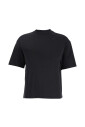 pull-col-rond-noir-manches-courtes-coton