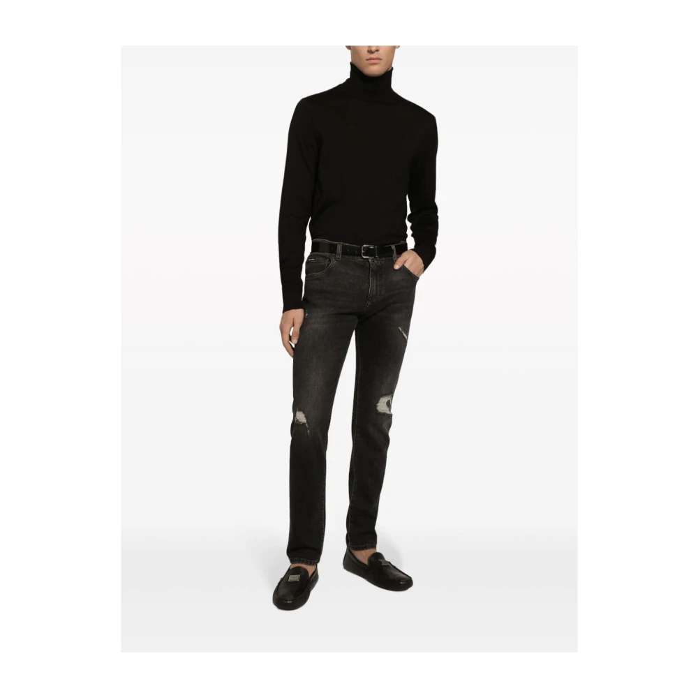Dolce & Gabbana Slim-fit Jeans Black Heren