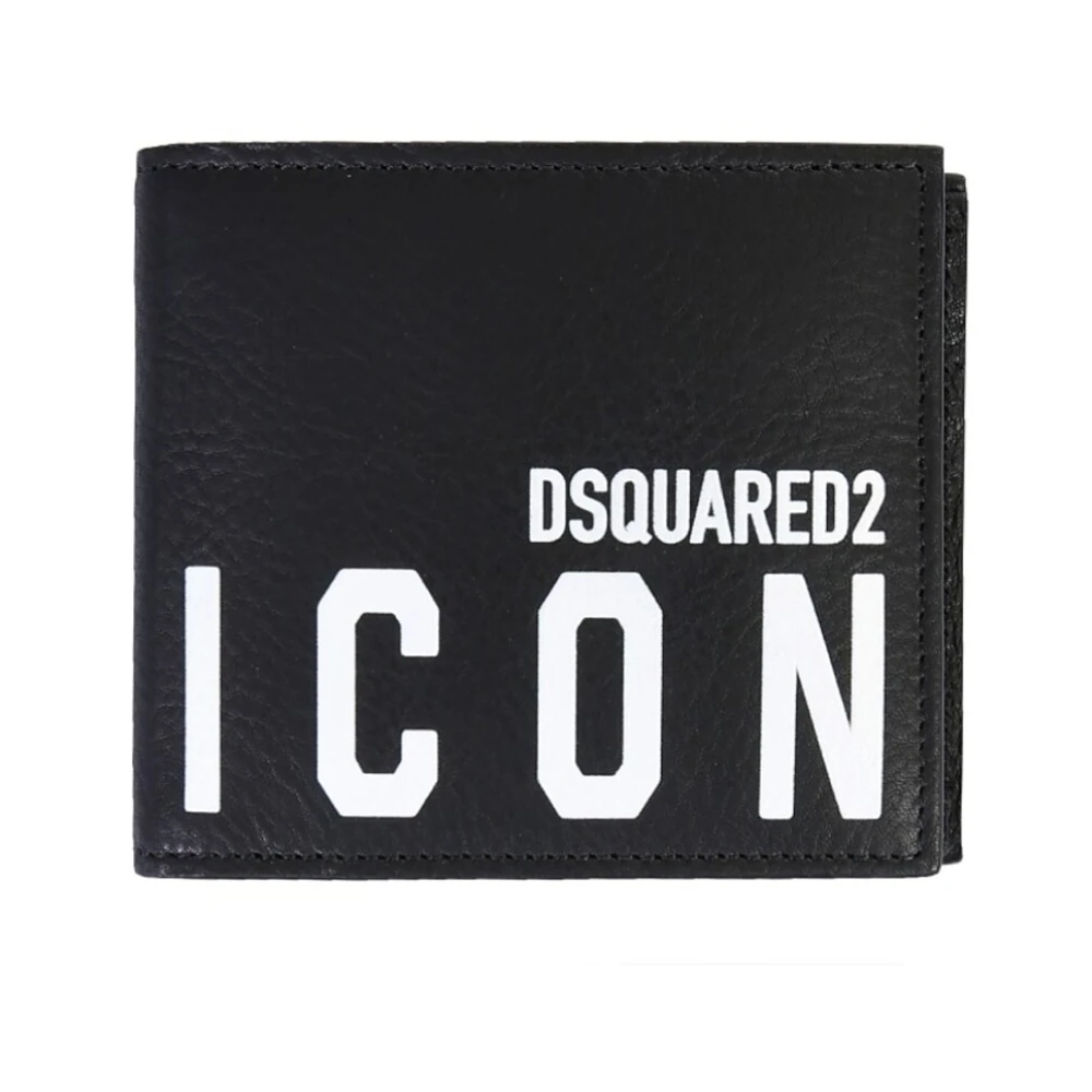 Dsquared2 Be Icon Wallet Black Heren