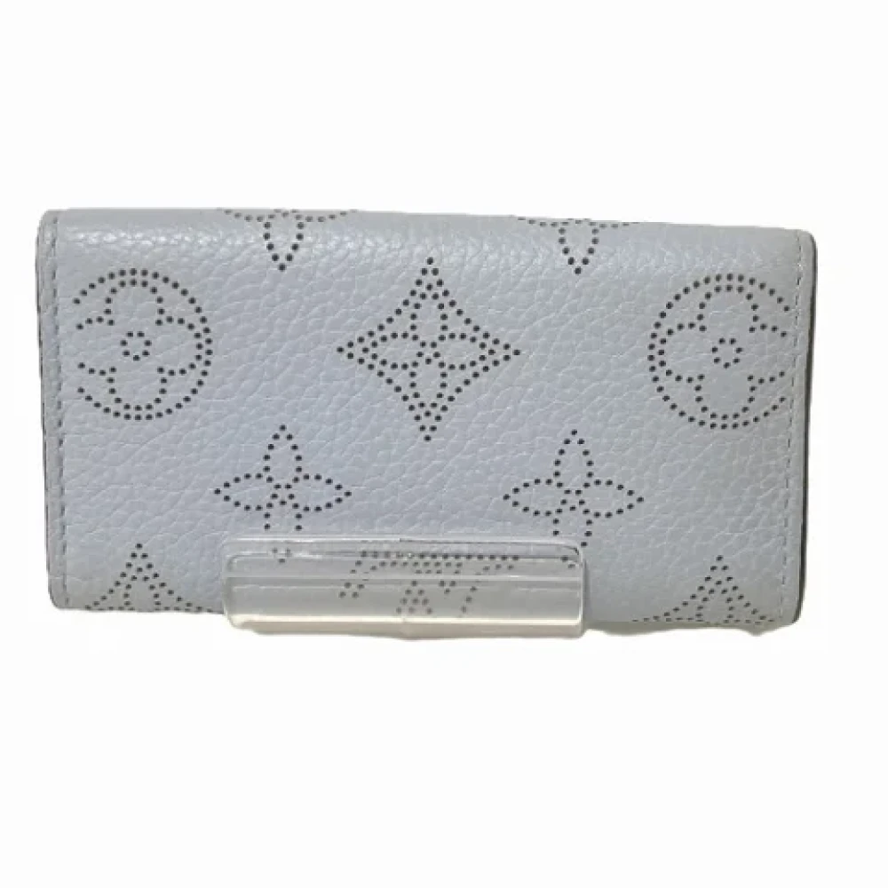 Louis Vuitton Vintage Pre-owned Fabric key-holders Blue Unisex