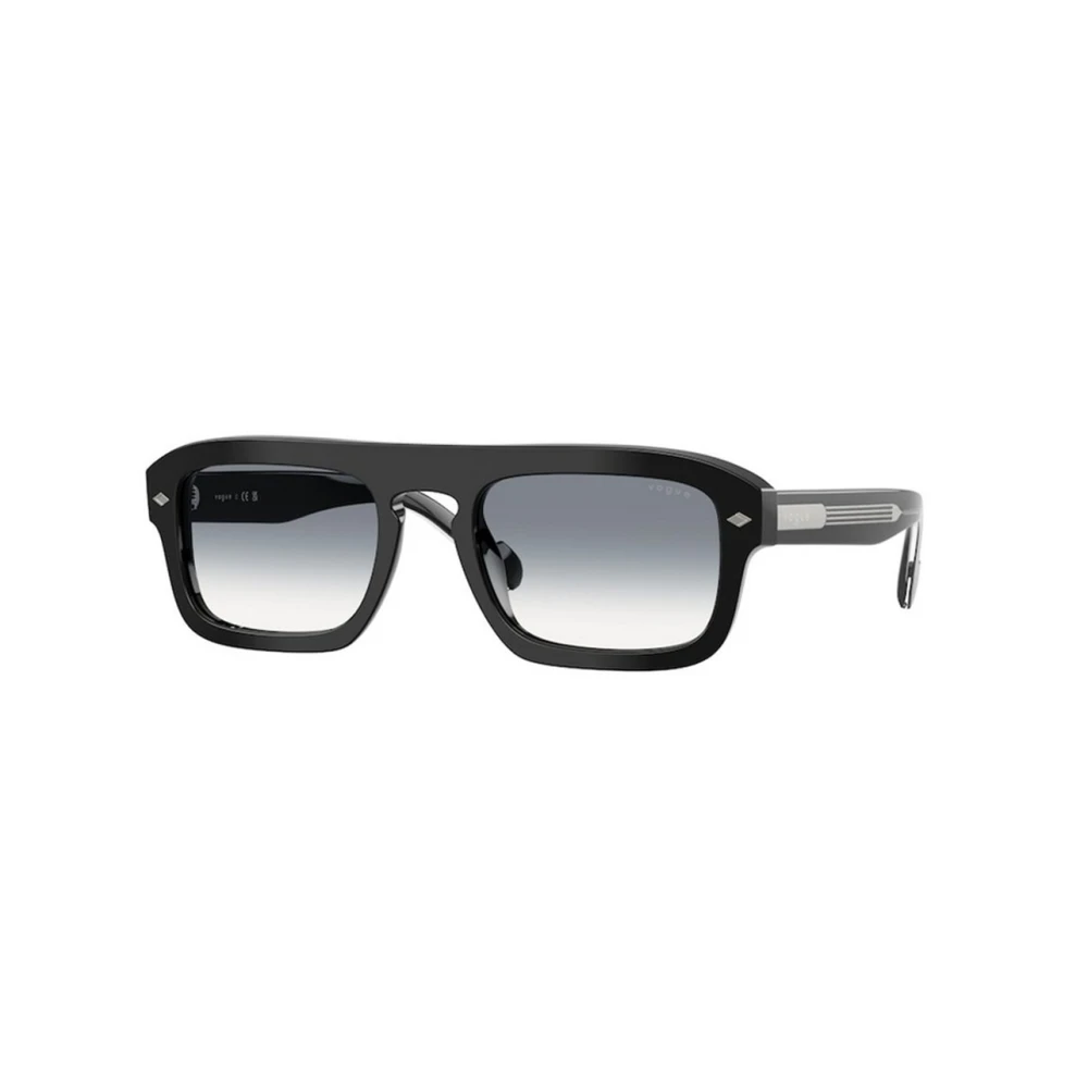 Vogue Men's Black Vo5620s Sunglasses - Sunglasses - 53 Mm - Accessories