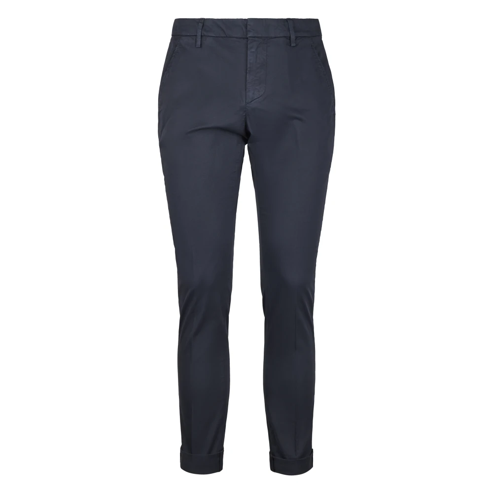 Dondup Men's Blue Chinos, W36, Gaubert Trousers