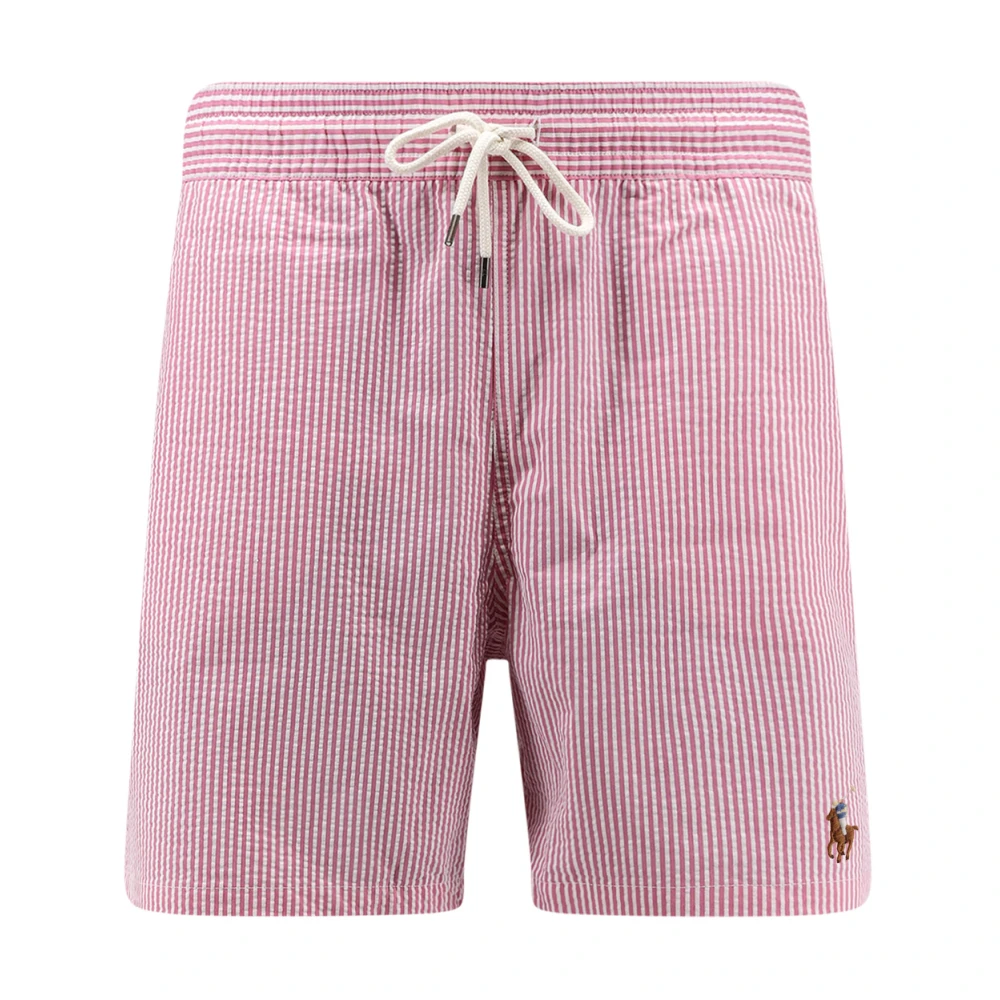 Polo Ralph Lauren Uomo Rosa Costumi Da Bagno, L, New,