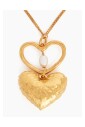 collier-double-coeur-en-laiton-dore