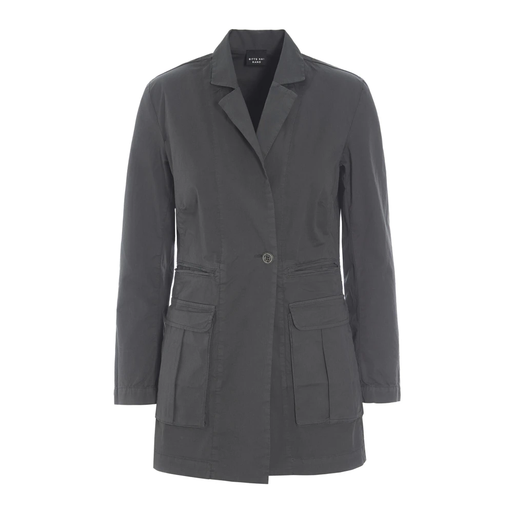 Bitte Kai Rand Antraciet Senmei Jas veelzijdig en comfortabel Gray Dames