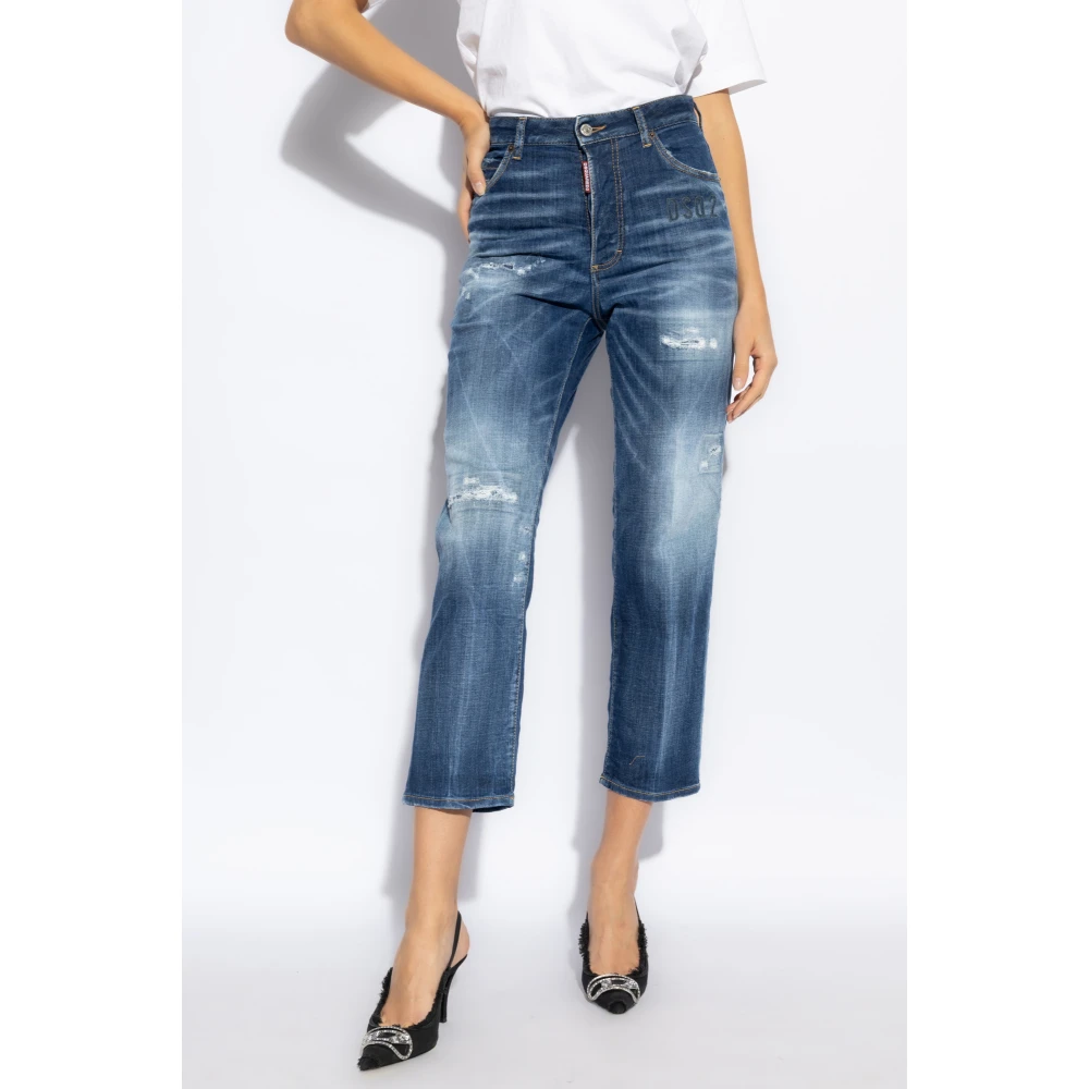 Dsquared2 Boston Jeans Blue Dames