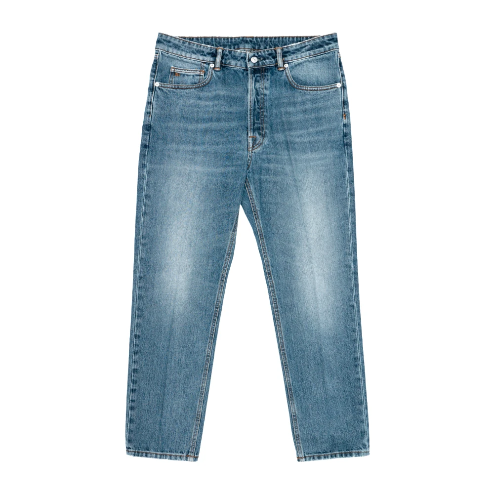 Nine In The Morning Authentieke denim straight leg jeans Blue Heren