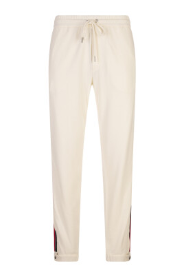 joggers-blancs-avec-bandes-laterales-et-patch-logo