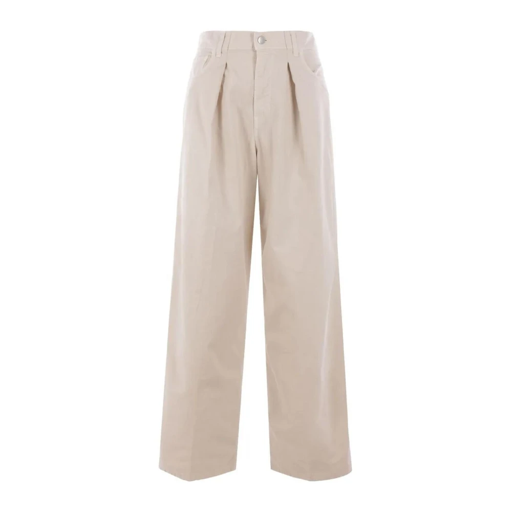 Haikure Donna Beige Candy Twill Pants