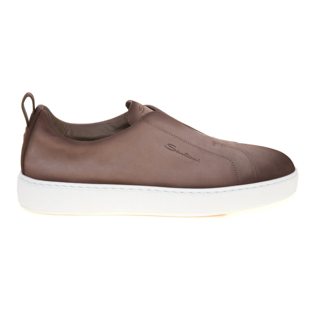 Santoni Sneakers Heren Schoenen Beige